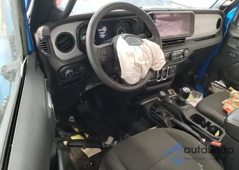 2024 Jeep Gladiator Sport z USA, uszkodzony, nr VIN 1C6HJTAG7RL105800